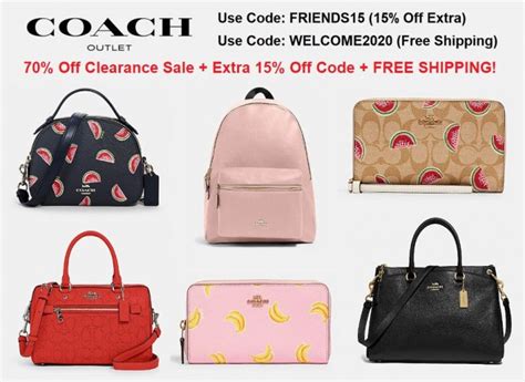 coach closeout sale.